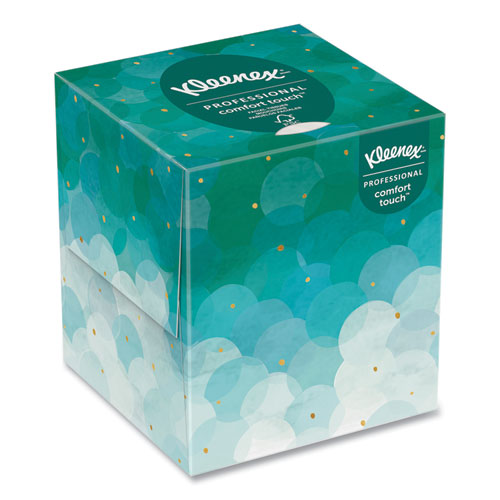 Boutique White Facial Tissue for Business, Pop-Up Box